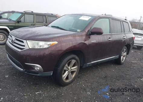 2011 Toyota Highlander Limited z USA, uszkodzony, nr VIN 5TDYK3EH5BS031497